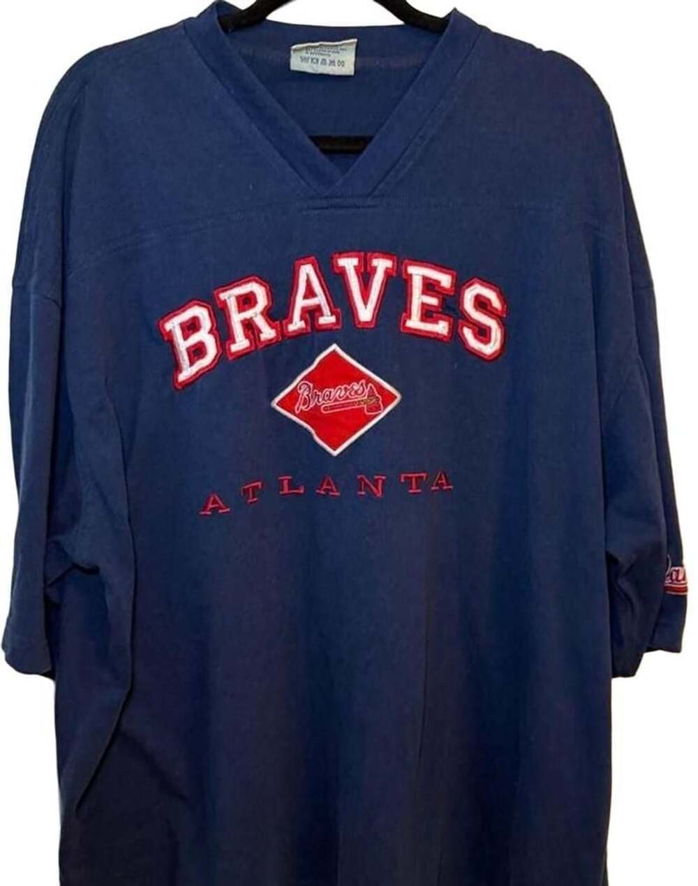 Lee Sport Atlanta Braves Vintage MLB Jersey Tee XXL